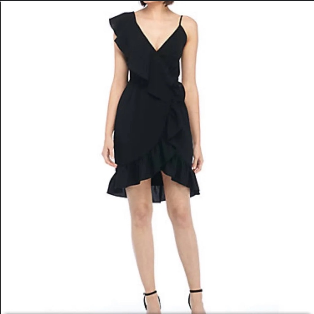 WAYF black mini dress